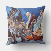 Illustratie Russische prinses Charles Robinson Kussen (Achterkant)