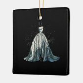 Illustratie 's avonds Mode Keramisch Ornament (Links)