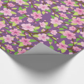 Illustratie Sakura-ventilator Cadeaupapier (Hoek)