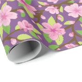 Illustratie Sakura-ventilator Cadeaupapier (Rol Hoek)