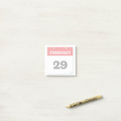 Illustratie Save The Date-kalender Post-it® Notes (Op bureau)