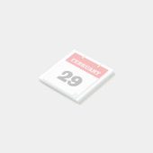 Illustratie Save The Date-kalender Post-it® Notes (Schuin)