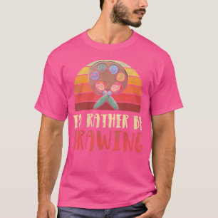 Illustratie Schilder Gift Schilderen Schetsen Draw T-shirt