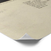 Illustratie  Schooner-jacht (1870) Poster (Hoek)