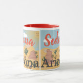 Illustratie Sedona Arizona Desert Mok (Midden)