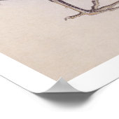  illustratie: Shamo kippen Poster (Hoek)