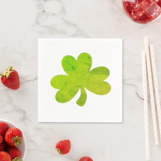 Illustratie Shamrock Irish Painting Party Servet (Insitu)