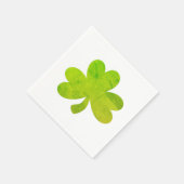 Illustratie Shamrock Irish Painting Party Servet (Hoek)