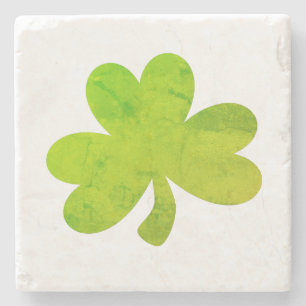 Illustratie Shamrock Irish Painting Party Stenen Onderzetter
