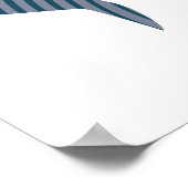 Illustratie Shark Swoosh Poster (Hoek)