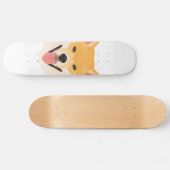 Illustratie Shiba Inu Persoonlijk Skateboard (Horizontaal)