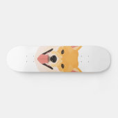 Illustratie Shiba Inu Persoonlijk Skateboard (Horizontaal)