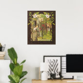 Illustratie Sibylle von Olfers Poster (Thuiskantoor)