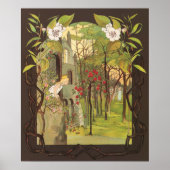 Illustratie Sibylle von Olfers uit vroeger tijden Poster (Voorkant)