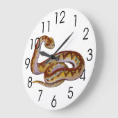 Illustratie  slang grote klok (Hoek)