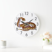 Illustratie  slang grote klok (Huis)