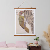  illustratie: specht hangend wandkleed (Slaapkamer)