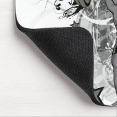 Illustratie stedelijke Weightlifter Muismat (Hoek)