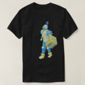 Illustratie Sterrennacht OSRS Rune Armor Knight T-shirt (Design voorkant)