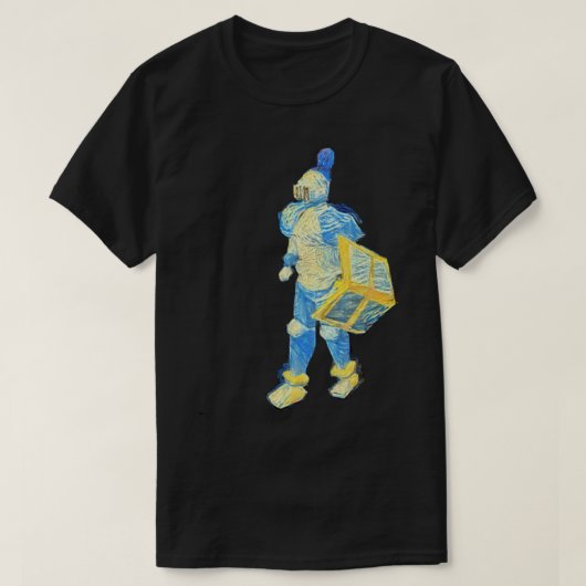 Illustratie Sterrennacht OSRS Rune Armor Knight T-shirt (Design voorkant)