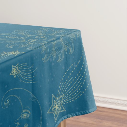  illustratie Sun Moon Stars Tafelkleed (Voorbeeld)