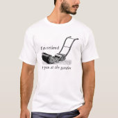  ILLUSTRATIE - T-shirt met pensioen (Voorkant)