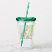 Illustratie  tabby Cat Acryl Drinkbeker (Achterkant)