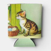 Illustratie  tabby Cat Blikjeskoeler (Voorkant)
