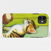 Illustratie  tabby Cat Case-Mate iPhone Case (Achterkant (horizontaal))