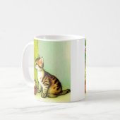 Illustratie  tabby Cat Koffiemok (Voorkant links)
