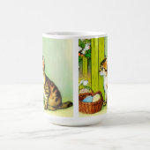 Illustratie  tabby Cat Magische Mok (Midden)