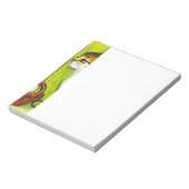 Illustratie tabby Cat Notitieblok (Linkerzijde)