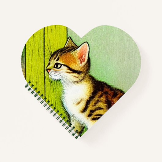 Illustratie  tabby Cat Notitieboek (Voorkant)