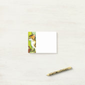 Illustratie  tabby Cat Post-it® Notes (Op bureau)