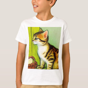 Illustratie  tabby Cat T-shirt