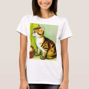 Illustratie  tabby Cat T-shirt