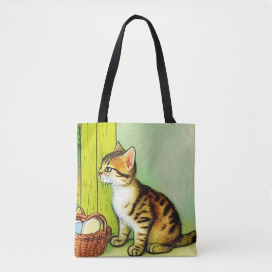 Illustratie  tabby Cat Tote Bag (Voorkant)