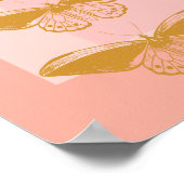 Illustratie ter illustratie van de Butterfly-Natuu Poster (Hoek)