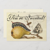 Illustratie ter illustratie van de insekte van vli kaart (Voorkant / Achterkant)