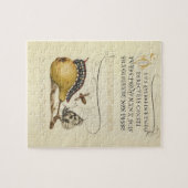 Illustratie ter illustratie van de insekte van vli legpuzzel (Horizontaal)