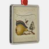 Illustratie ter illustratie van de insekte van vli metalen ornament (Rechts)