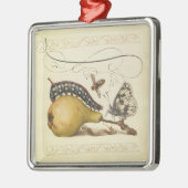 Illustratie ter illustratie van de insekte van vli metalen ornament (Links)