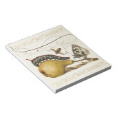 Illustratie ter illustratie van de insekte van vli notitieblok (Schuin)