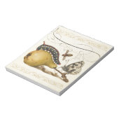 Illustratie ter illustratie van de insekte van vli notitieblok (Linkerzijde)