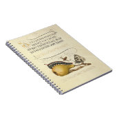 Illustratie ter illustratie van de insekte van vli notitieboek (Rechterzijde)