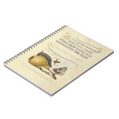 Illustratie ter illustratie van de insekte van vli notitieboek (Linkerzijde)