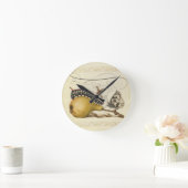 Illustratie ter illustratie van de insekte van vli ronde klok (Huis)