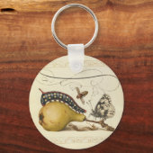 Illustratie ter illustratie van de insekte van vli sleutelhanger (Voorkant)