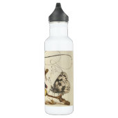 Illustratie ter illustratie van de insekte van vli waterfles  (Rechts)