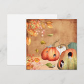 Illustratie Thanksgiving muizen Feestdagenkaart (Voorkant / Achterkant)